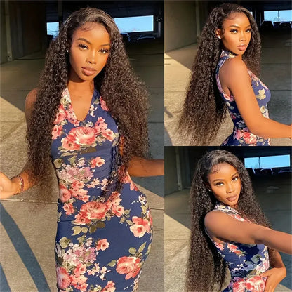 Deep Wave Human Hair Bundles Burmese Curly Hair Bundles 100% Human Hair Water Wave Original Natural Hair Extensions 1/3/4 Pieces