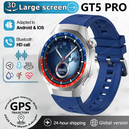 New Men Smart Watch 300mAh Large Battery HD AMOLED Screen Call Smartwatch Women Multiple Sports Modes Waterproof Sports Watches
