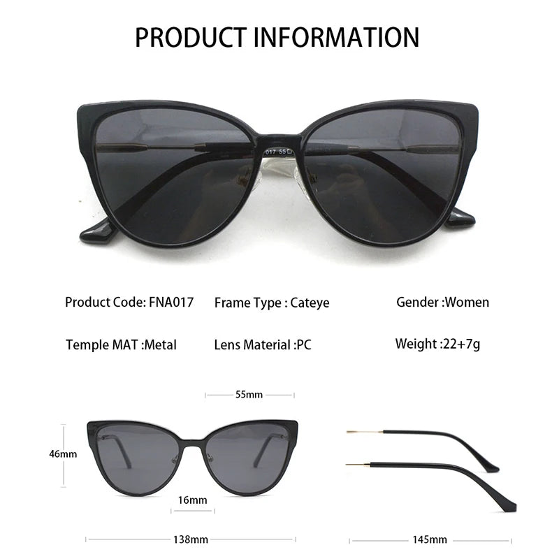 KANDREA Vintage 2 In 1 Clip On Glasses Frame Women Brand Design Polarized Sunglasses Optical Prescription Eyeglasses FNA017