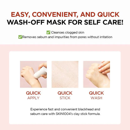 Skin1004 Madagascar Centella Poremizing Quick Clay Stick Mask 27g