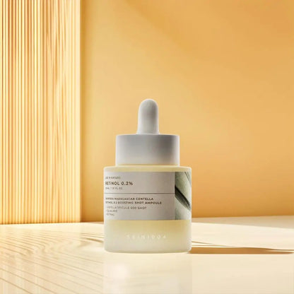 Korean Skin Care SKIN1004 Madagascar Centella New Retinol 0.2 Boosting Shot Ampoule Anti-Wrinkle Booster Face Serum