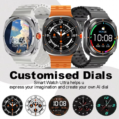 G.L Wear 2025 New Men's Smart Watch 1.52 Inch Bluetooth Talk Sports Fitness Pedometer Woman Smart Watch