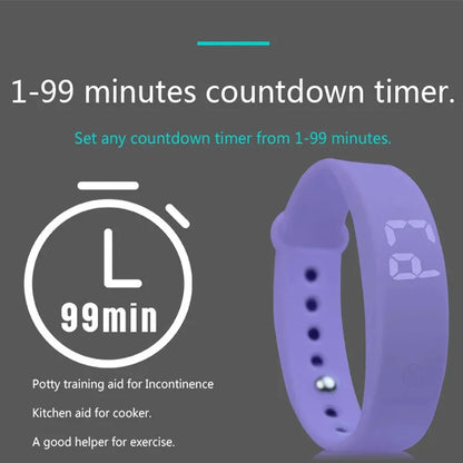 New Sports Smartwatches Lady Vibration Alarm Clock Reminder Countdown Waterproof Fitness Bracelet Birthday Gift Electronic Watch
