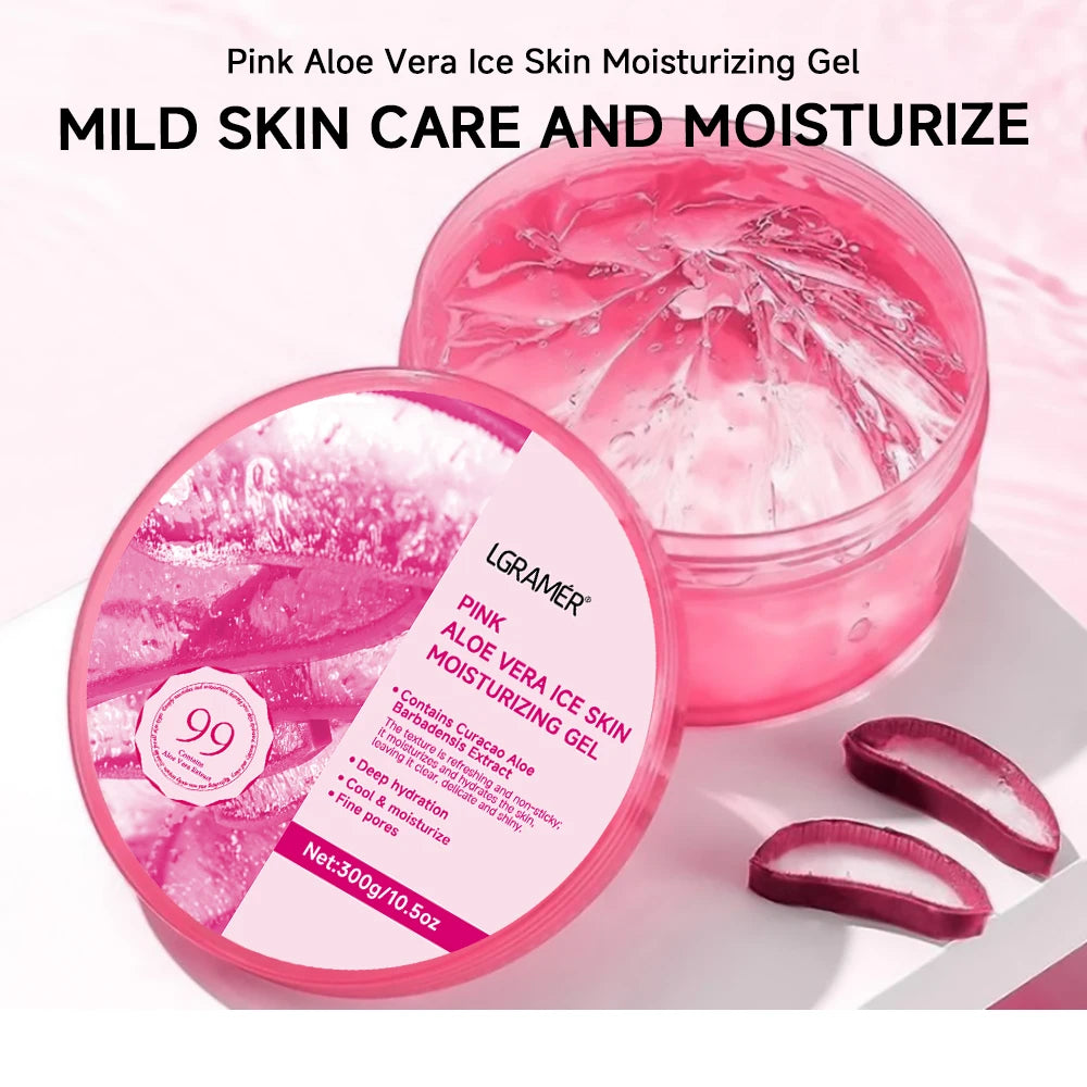 Products Face Moisturizing Aloe Vera Gel Cream Acne Treatment Face Cream Sun After Repair Sleeping Mask Face Care Skin Care Tool