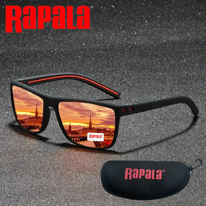 Rapala Fashion Square Polarized Sunglasses Men Women Driving Fishing Luxury Brand Designer Sun Glasses Driver's Eyewear UV400
