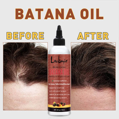 Natural Batana Oil Moisturizing Nourishing Promotes Scalp Health Treatment Product Anti-Frizz Smooth Hair Oil for All Hair Types