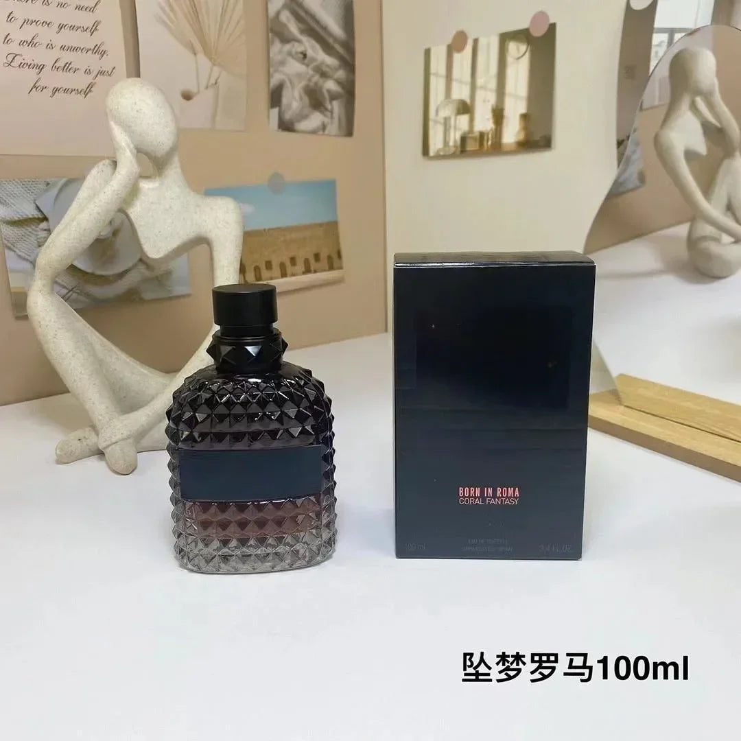 100ML Original Brand Perfume High-Quality Long Lasting Fragrance  Charming Lady Body Spray Men Women's Perfumes  Born in Roma