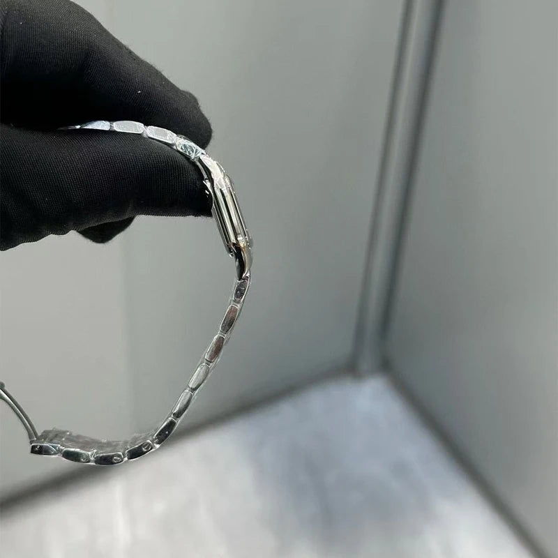 Custom 1:1 Mini size Women Mini Watch Luxury Brand Business Gold Stainless Steel Ladies Fashion Quartz Watches Female Clock