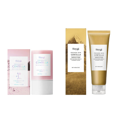 Centella Asiatica Clay Mask Stick Soothing Calming Skin Easy Application Deep Cleansing Face Oil Control Nourish Facial Cleanser