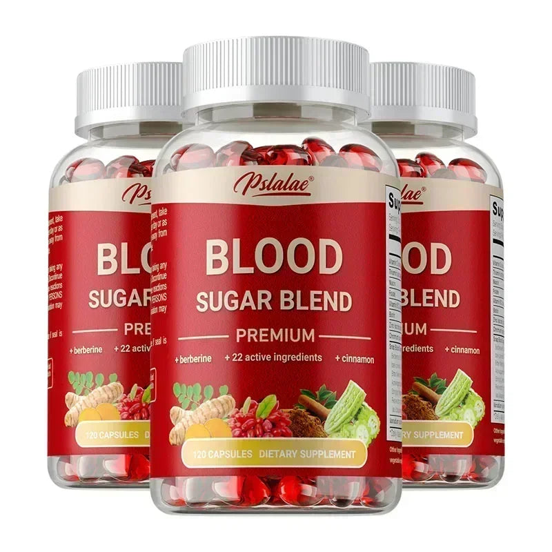 Blood Sugar Blend - Promote Balanced Sugar Levels, Metabolic Health, Improves Hypoglycemia, Increases Energy