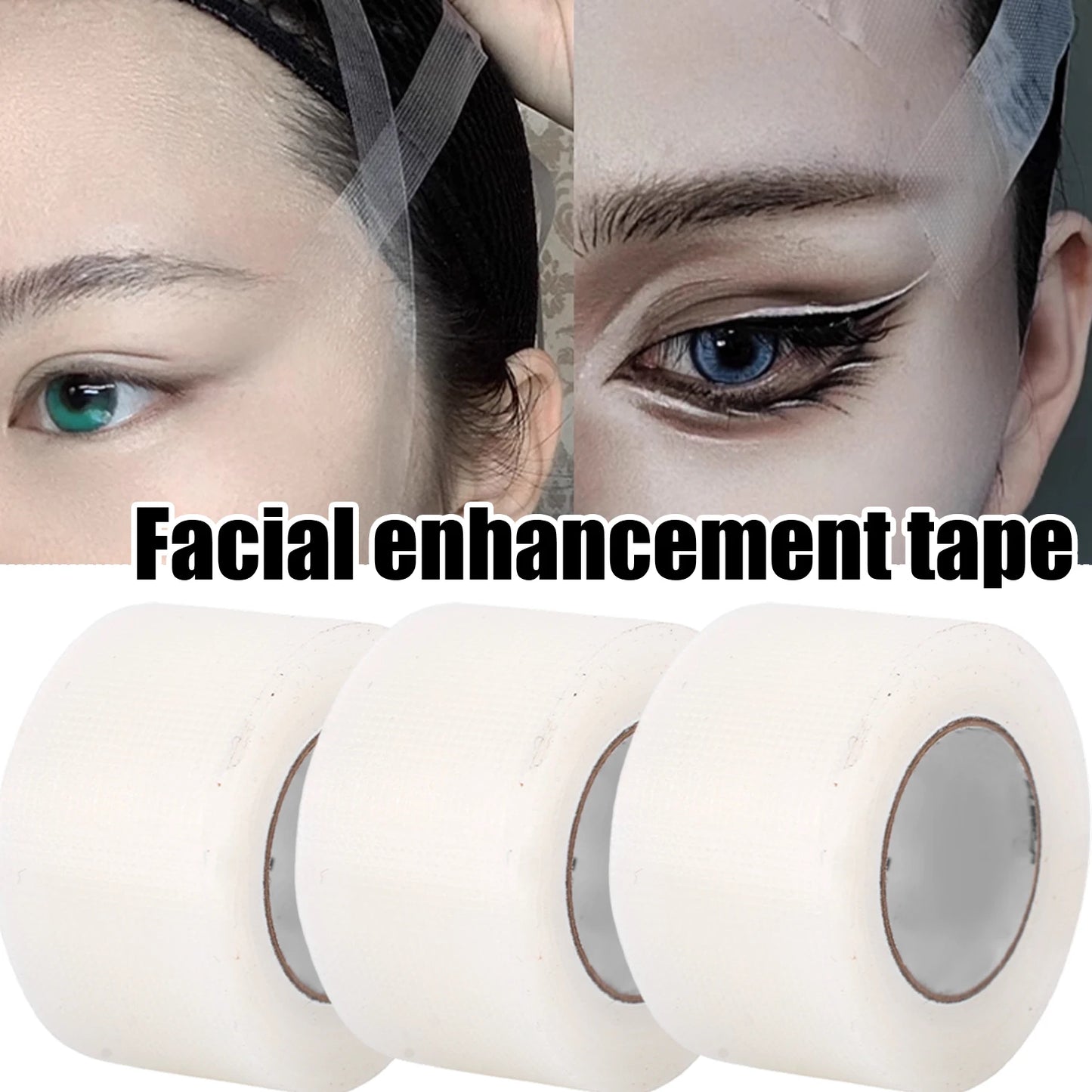Invisible Face Lifting Tape Breathable Skin Face Lifting Wrinkle Patch Eyebrow Eyelid Lift Professional Cosplay Cosmetic Tools