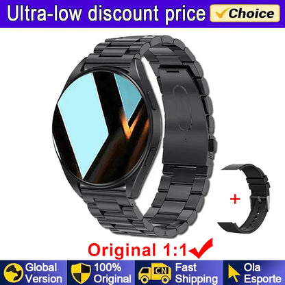 2025 New Smart Watch 6 GPS Tracker Blood Pressure Blood Oxygen Bluetooth Calls Sports Fitness Waterproof Smartwatches Men Women