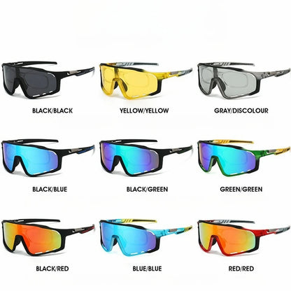 YIMARUILI Fashion Polarized Cycling Sunglasses Men and Women Big Size Sports Windproof Optical Prescription Glasses Frame 1805