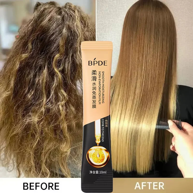 Magical Keratin Hair Mask 5 Seconds Fast Repairing Damaged Frizzy Hairs Soft Smooth Shiny for Permanent Straightening Hair Care