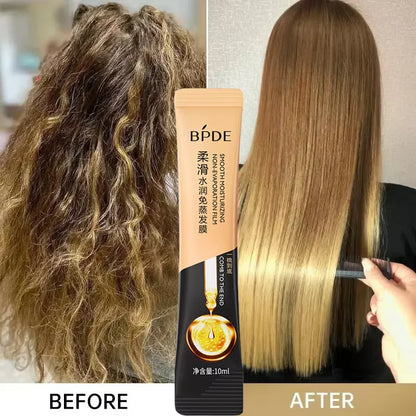 Magical Keratin Hair Mask 5 Seconds Fast Repairing Damaged Frizzy Hairs Soft Smooth Shiny for Permanent Straightening Hair Care