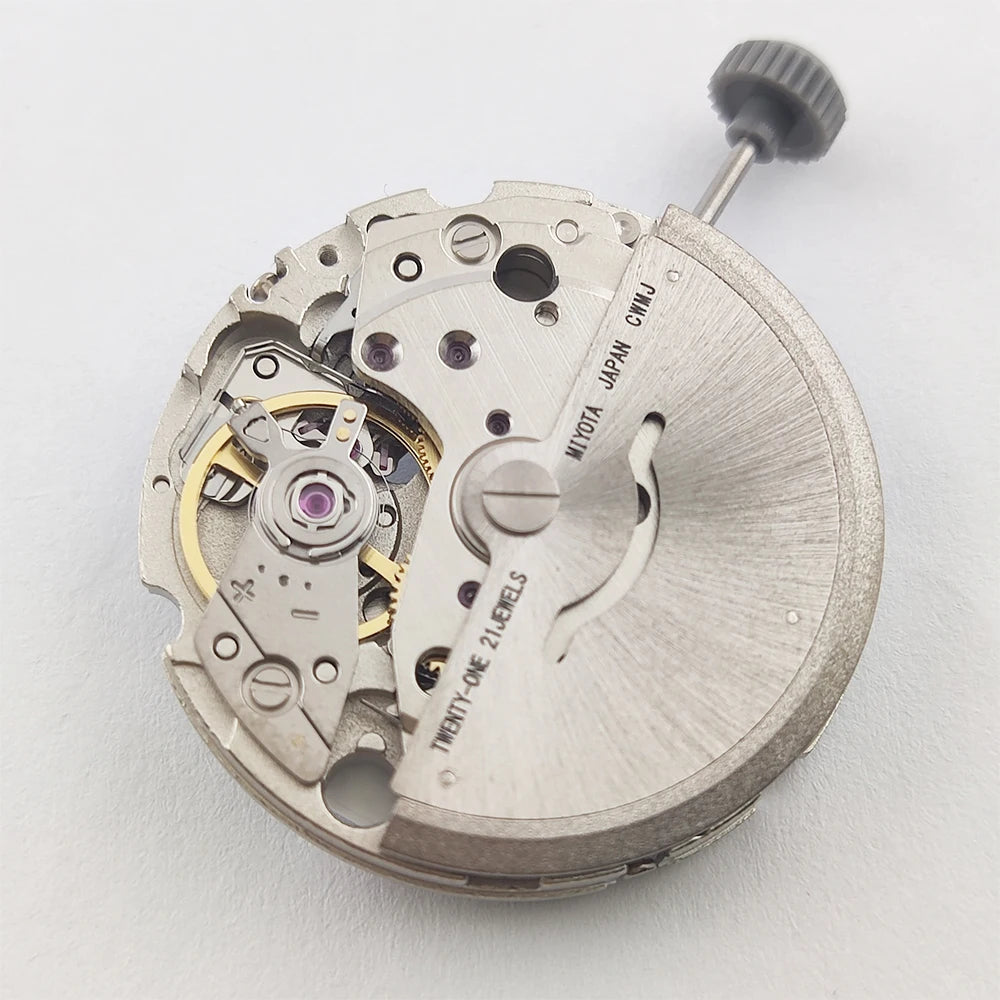 Watch Movement Miyota 8215 Movement Automatic Movement High Accuracy White 3 o'clock Date Automatic Clockwork Watch Parts