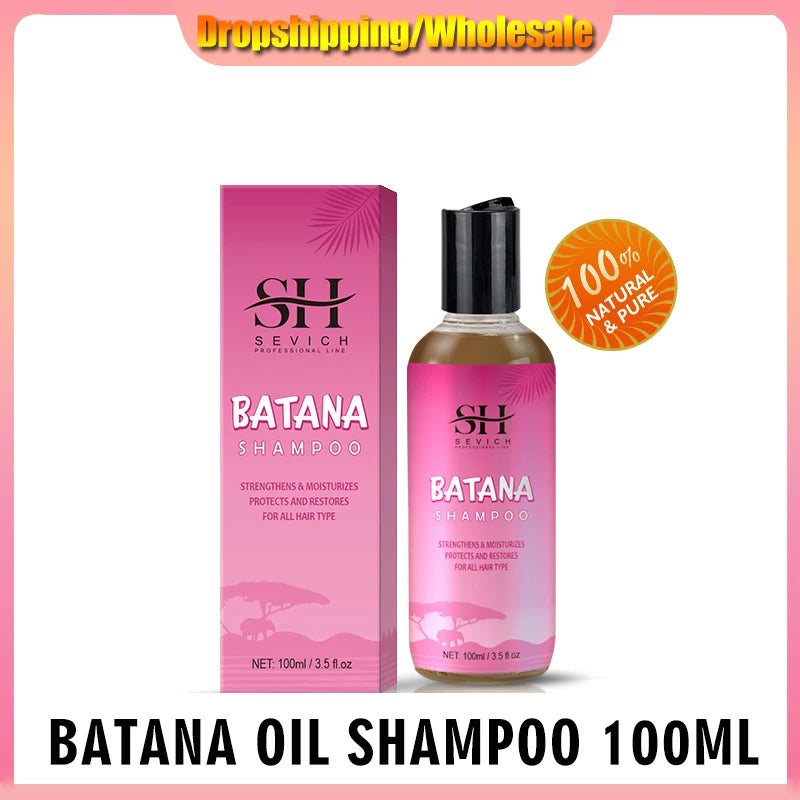 Batana Hair Growth Oil Anti Hair Loss Set Traction Alopecia Treatment Shampoo Nourishing Anti Hair Break Conditioner Hair Care