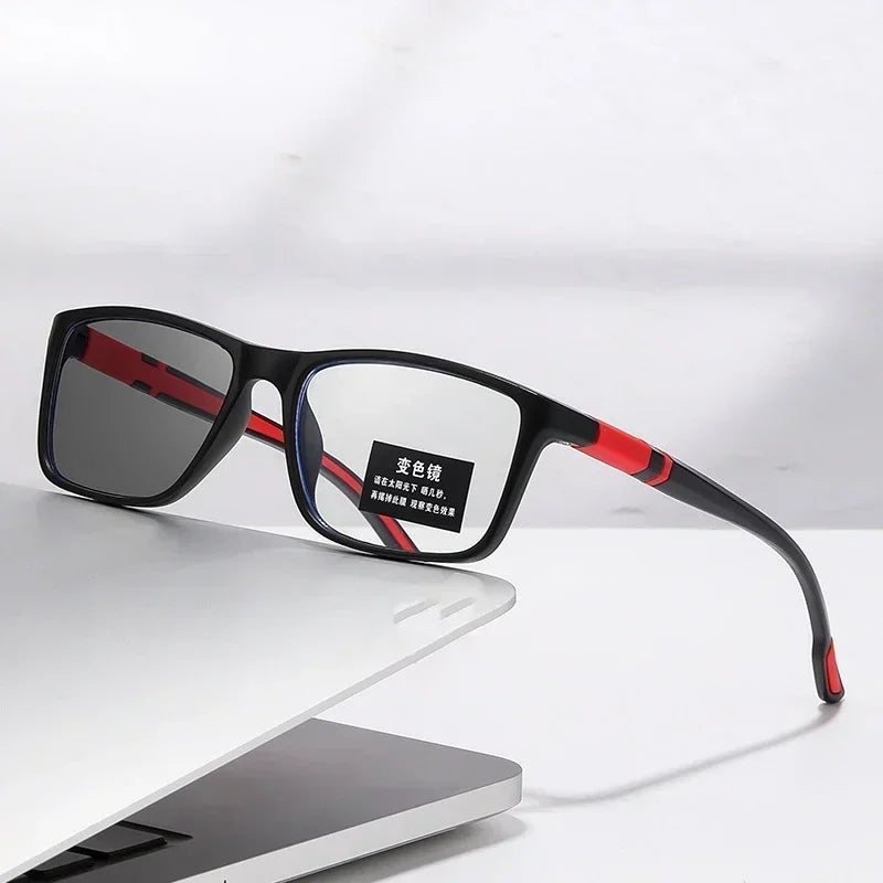 Men Women Fashion Photochromic Glasses Outdoor New Stylish Reading Glasses Smart Color Changing Presbyopia Eyeglasses