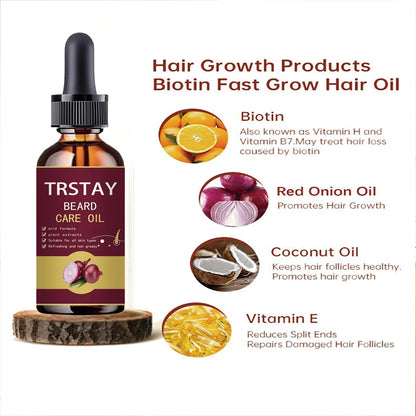 Onion Black Seed Hair Oil Spray for Natural Hair Care and Growth Prevent Hair Loss Biotin Fast Hair Growth