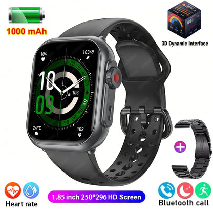 Smart Watch Ultra 2 SE Men Women 1000mAh AMOLED Heart Rate 100+Sport Bluetooth Call GPS Track Waterproof Smart Watch For Apple