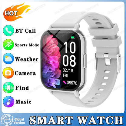 New Women Bluetooth Call Smart Watch Heart Rate Menstrual Tracking Health Smartwatches Waterproof Men Smartwatch For Android IOS