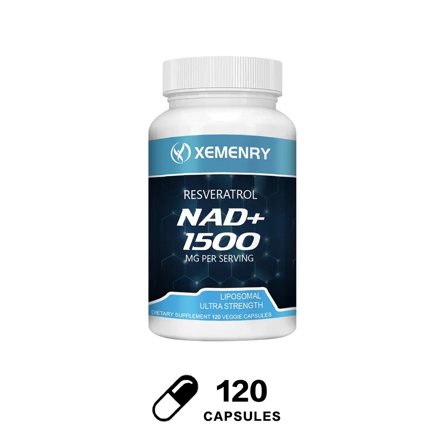NAD + Resveratrol - Anti aging, Boost Energy, Promotes Cell Repair and Skin Health