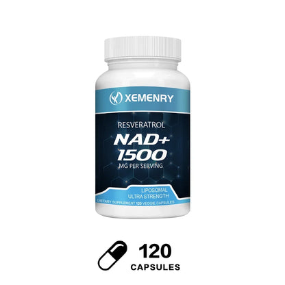 NAD + Resveratrol - Anti aging, Boost Energy, Promotes Cell Repair and Skin Health