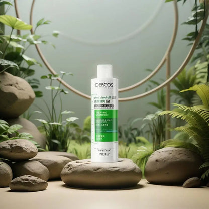 Dercos Oil-Control Shampoo Removes Dandruff Repairs Damaged Hair Improves Scalp Environment For Hair Care