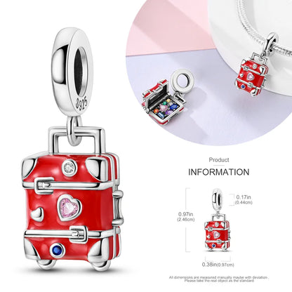 Hot Sale 925 Silver Charms Beads Perfume Animal Butterfly Pendants Fit Original Bracelet DIY Jewelry