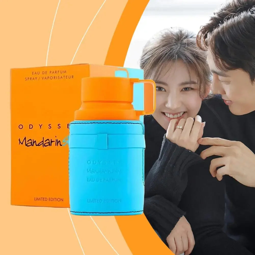 100ml  Original Fragrance Mandarin Sky for Men EDP 3.4 Oz Limited Edition Arabic Perfume Spray Fragrance Perfect Birthday Gift