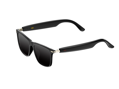 New M01 Smart Glasses Bluetooth Sunglasses AI Translation Blue Light Filter Polarized Lenses Open Music Holiday Gift