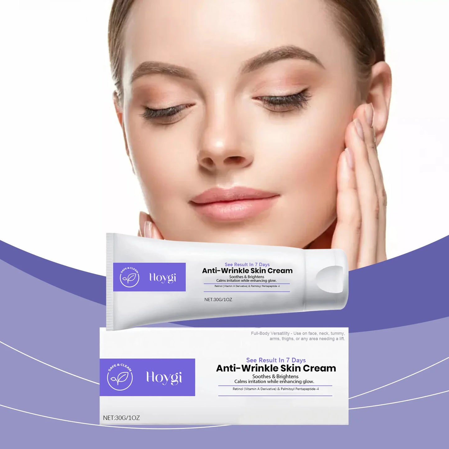 Retinol Anti Wrinkle Cream Pores Shrinking Gentle firming skin, fine pores, nourishing, softening and improving skin care cream