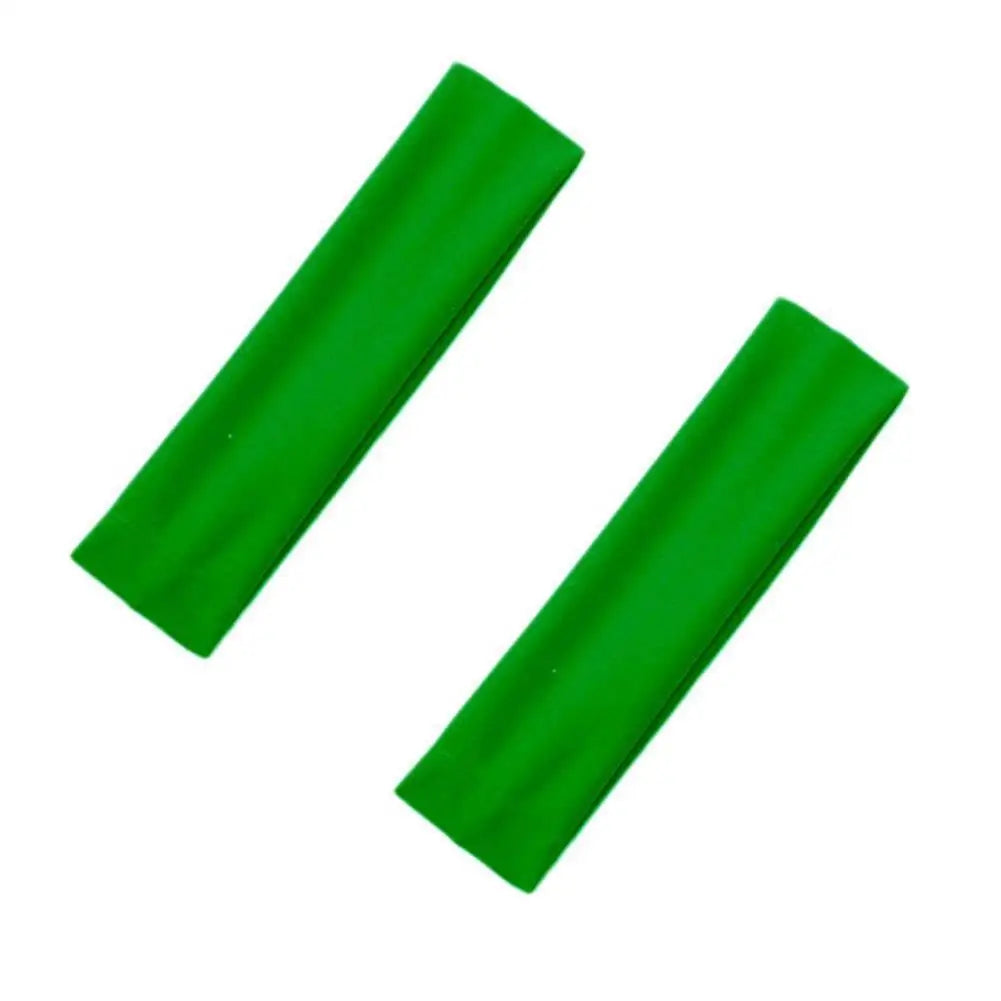 Hot SALE!! 2PCS Sports Headbands High Elastic Women Gym Yoga Hair Bands Exercise Tennis Fitness Running Sweat Head Hair Bands