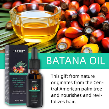 BARUBT hair essential oil contains rosemary Bettana extract to improve frizzy strong hair essential oil