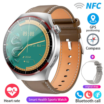 Watch 4Pro NFC GPS Smart Watch 360*360 HD Screen Heart rate Games Blood oxygen SmartWatch IP68 waterproof Sport Watches 2025 New