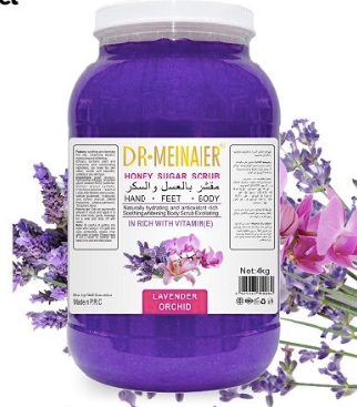 DR MEINAIER Lavender Orchid Honey Sugar Scrub – 4KG