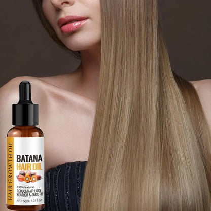 Natural Batana Oil For Hair Growth Pure Batana Oil Hair Shine  For Women Prevent Hair Loss Eliminate Split Ends Hair Care