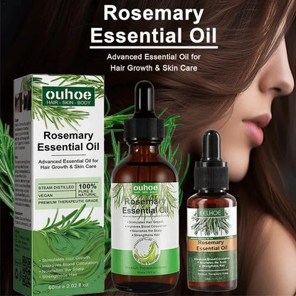 Rosemary Oil Hair Growth Essential Coconut Oil Improve Hair Loss And Nourishes Strengthen Hair Roots Scalp Treatment Hair Care