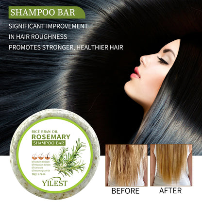 Rosemary Soap For Hair Growth Strengthening Thickening Hair Care Shampoo Volumizing Smoothing Bars  for All Hair Types