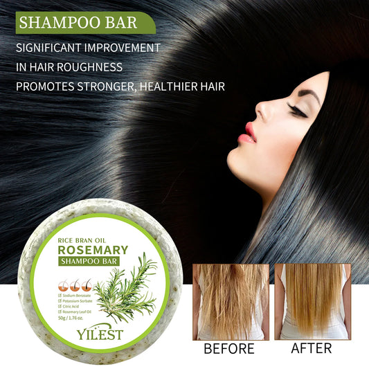 Rosemary Soap For Hair Growth Strengthening Thickening Hair Care Shampoo Volumizing Smoothing Bars  for All Hair Types
