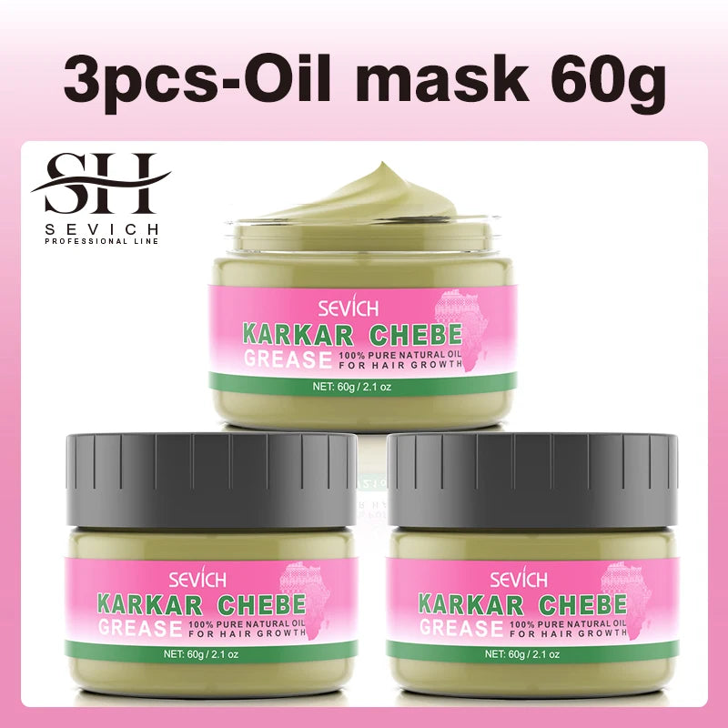 2024 New Super Growth Oil Karkar Regrowth Thicken Oils Chebe Anti-Breakage Essential Oil Serum Rosemary Anti Hair Loss Products