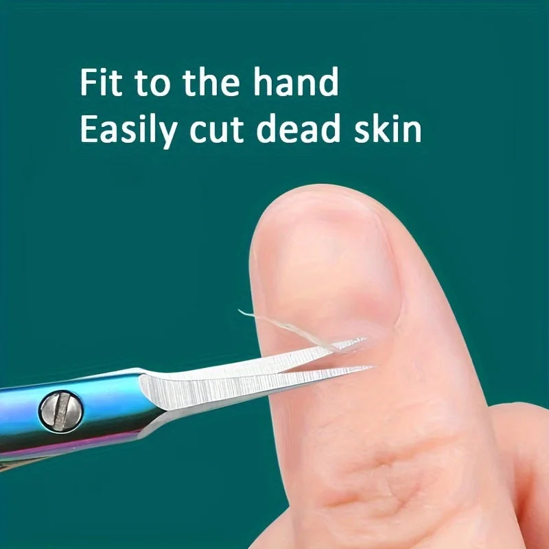 Cuticle Scissors Professional Manicure Small Scissors Dead Skin Remover For Nails Art Stainless Steel Cuticle Cutter!