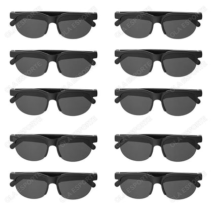 New Smart Glasses Men Bluetooth 5.3 Earphones Anti-Blu-ray Stereo headset Dual Speaker Touch Music Control Headphone Sunglasses