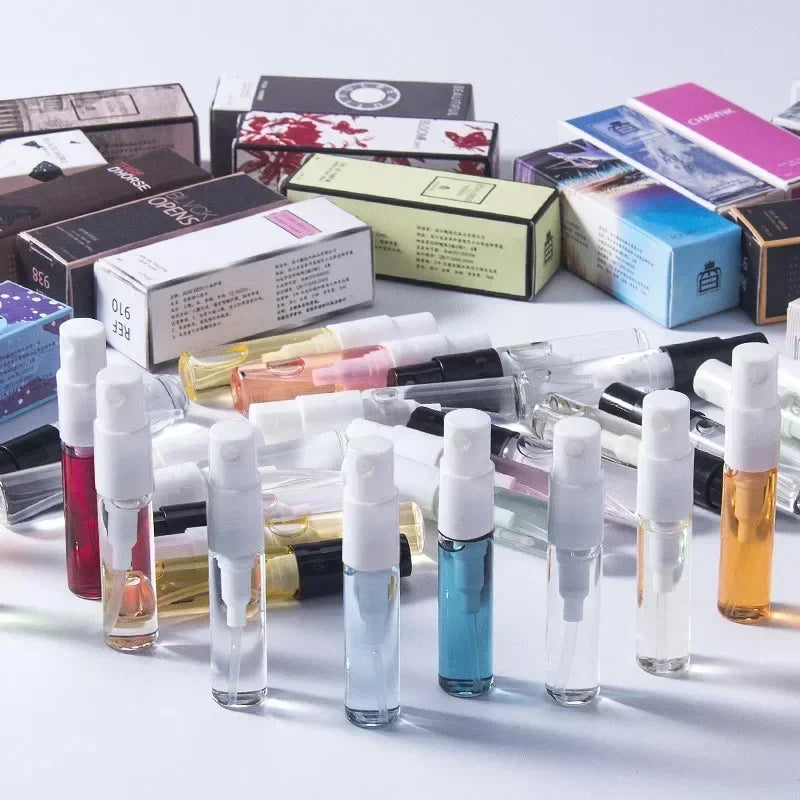 10PCS 3ML men's and women's perfume sample set eau de toilette long-lasting fragrance portable for travel easy to carry around