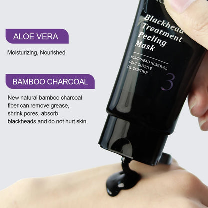 Black Head Remover Face Mask Bamboo Charcoal Black Dot T-zone Deep Cleaning for Women Men Blackhead Facial Skin Care Products