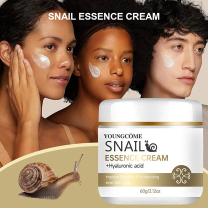 Snail essence cream with hyaluronic acid,Retinol Moisturizing Firming Lightening Repairing Smooth Skincare Whitening Creams