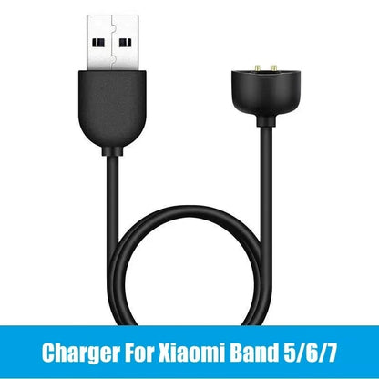 For Xiaomi Mi Smart Band 5 6 7 Magnetic Charging Cable Dock Portable USB Charger Wire Watch Accessories