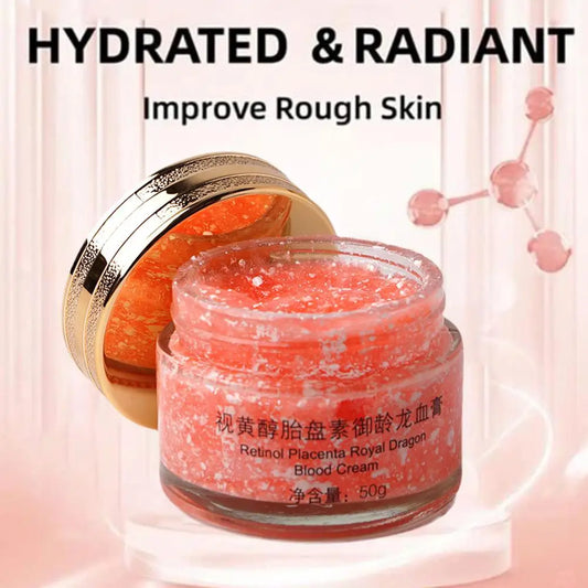 50g Dragon Blood Retinol Face Cream Firming Moisturizer with Placenta Extract Face Serum Smoothing Skin Care Rejuvenation