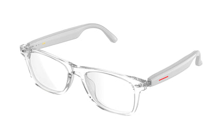 AI Bluetooth Smart Glasses Real-Time Translation Multilingual Listening Music & Call Functionality