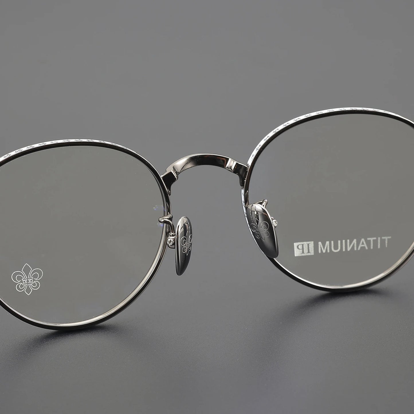 Eyeglass Frame For Women Reading Glasses Designer Luxury Brand Prescription Fashion Titanium Men Retro Round Optical Eyewear